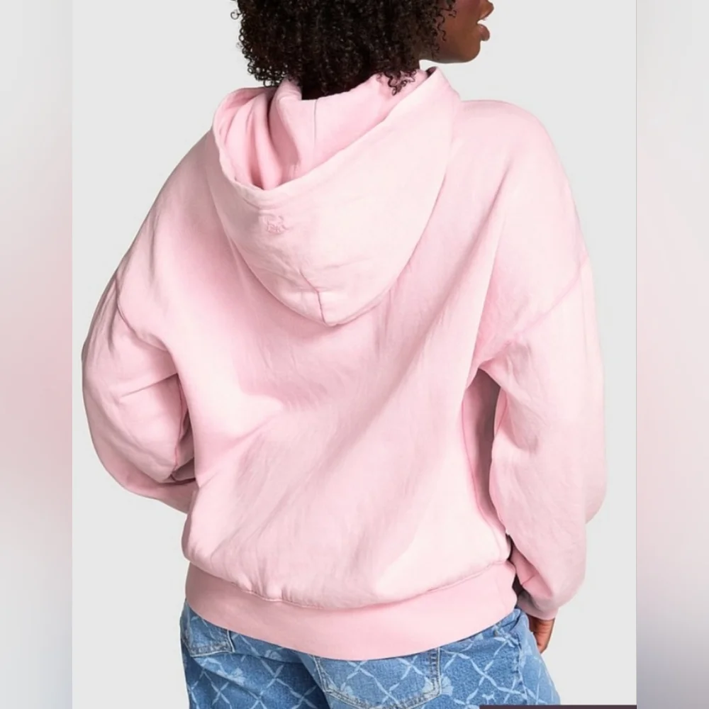 NWT PINK x LoveShackFancy Oversized Hoodie🩷 - Picture 5 of 15